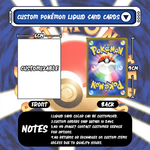 Charizard EX SAR Card Quicksand Keychain