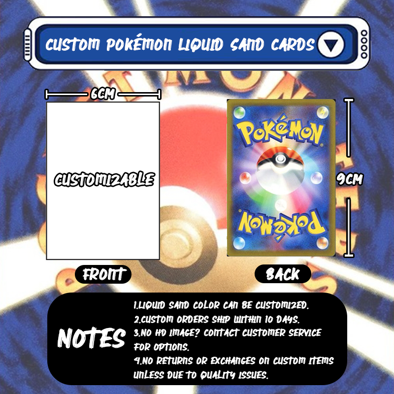 Rayquaza-EX Card Quicksand Keychain