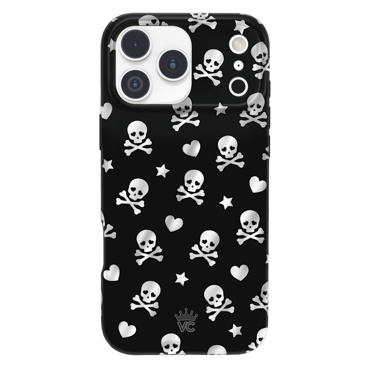 Chrome Skulls iPhone Case