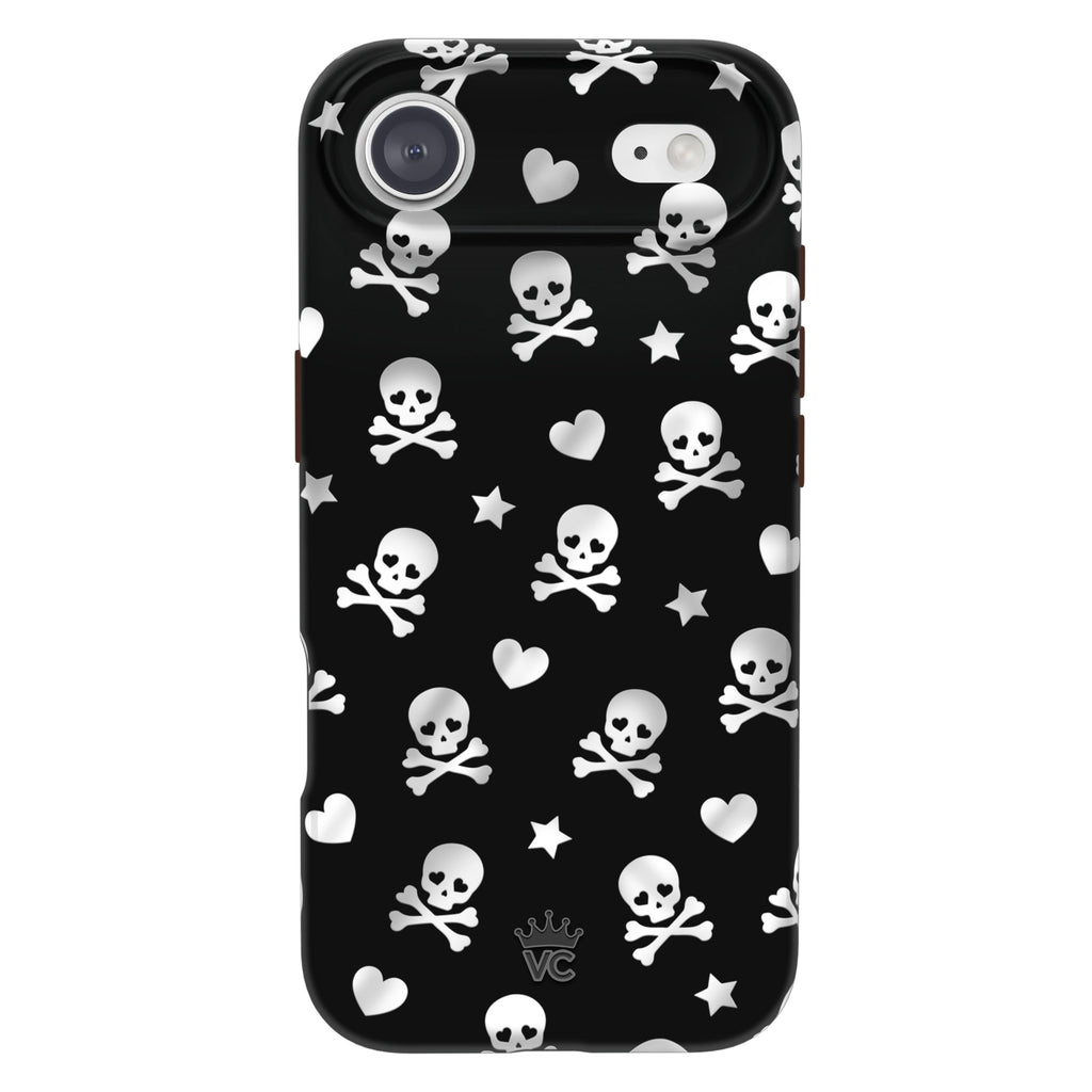 Chrome Skulls iPhone Case