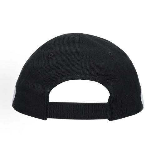 Balenciaga Side Graphic Logo Baseball Cap Unisex Black