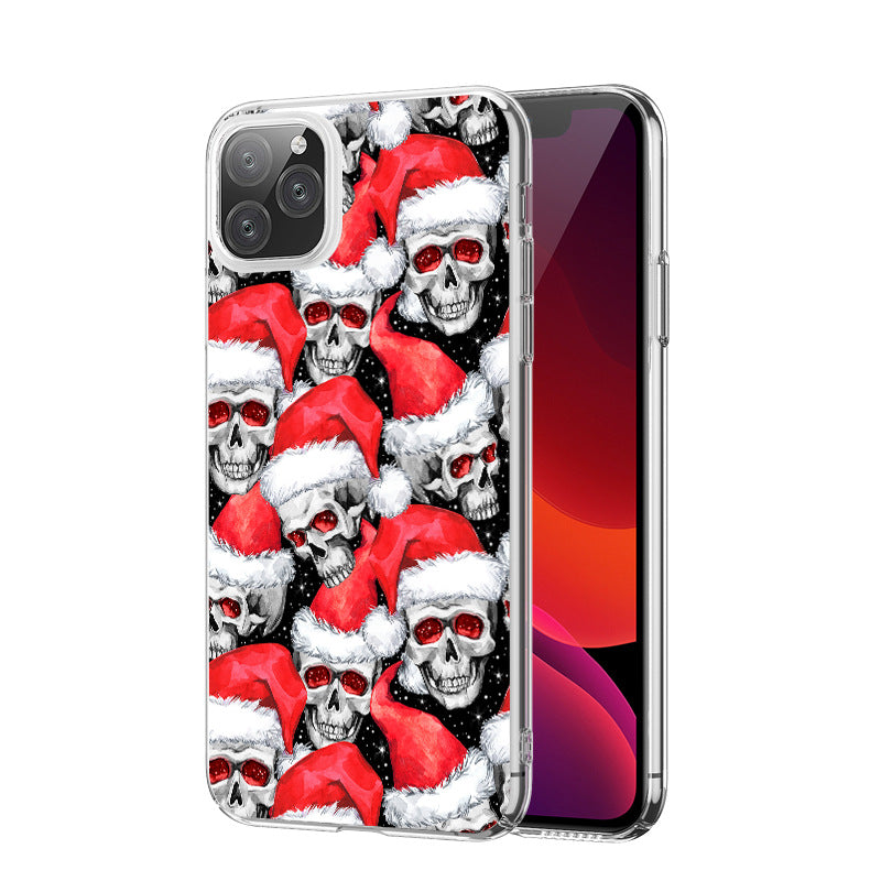 Halloween Series Clear Silicone Protective Case