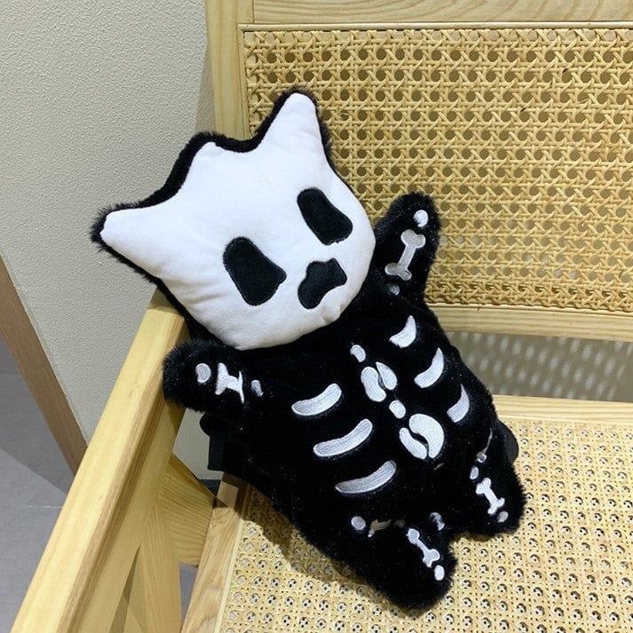 Adorable Mini Skeleton Plush Backpack - Perfect for Fun Adventures!